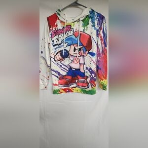 Kids Multicolor Graphic Hoodie